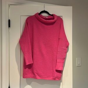 Free people ottoman sweater - peony pink!
